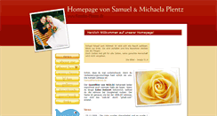 Desktop Screenshot of familie-plentz.de
